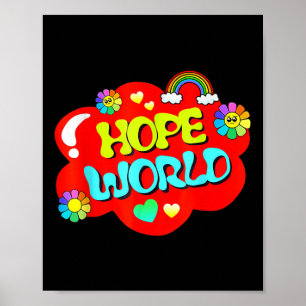 Poster Colorir Mundo da Esperança