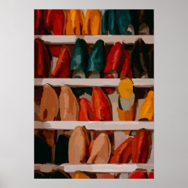 Poster Colors of Morocco