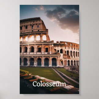 Poster Colosseum: A Maravilha Majestosa de Roma