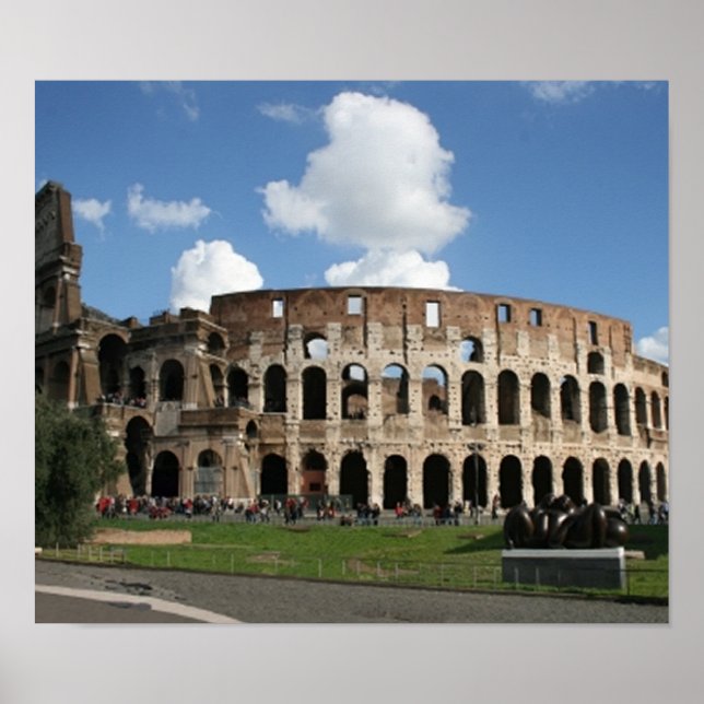 Póster Colosseum Roma (Frente)