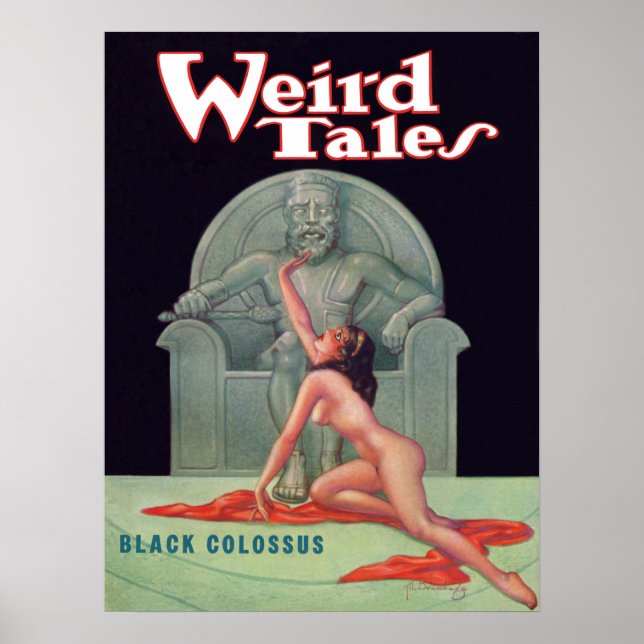Póster Colosso Negro (Frente)