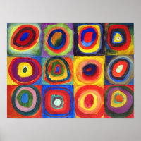 Colour Study de Wassily Kandinsky