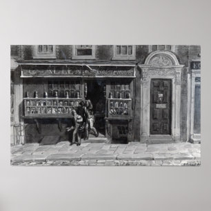 Póster Colourman's Shop, St. Martin's Lane, London, 1829