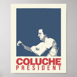 Poster Coluche Président