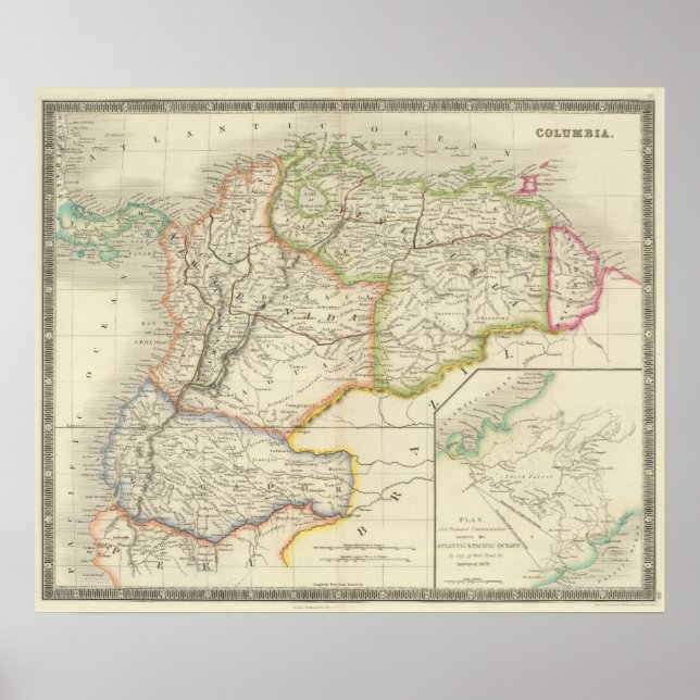 Póster Colúmbia (Frente)