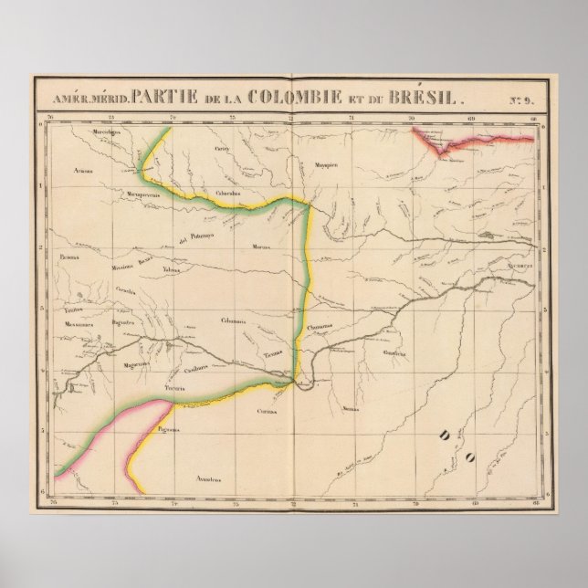 Póster Colúmbia, Brasil (Frente)