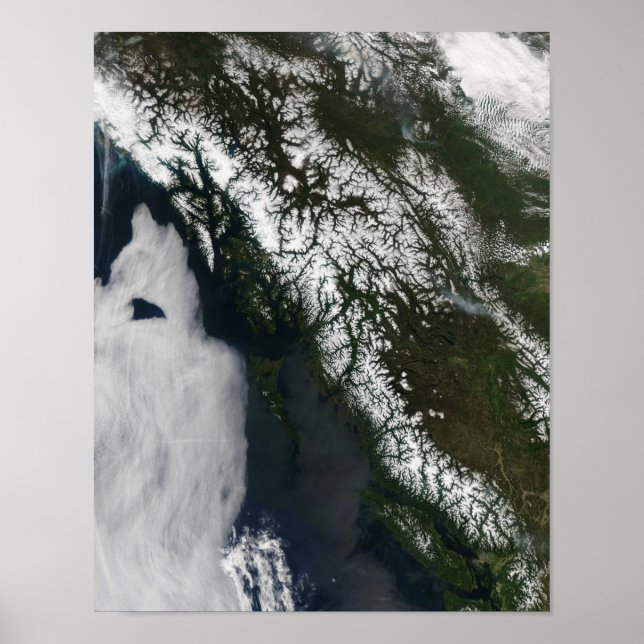 Poster Colúmbia Britânica (Frente)