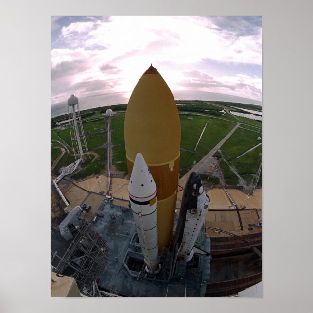 Póster Colúmbia do Caudal Espacial (STS-94) (Frente)