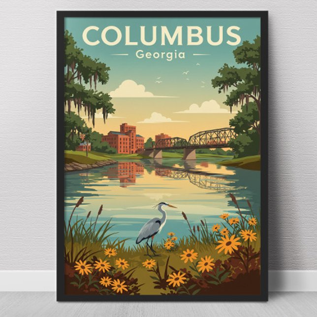 Poster Columbus Geórgia Antiga (Criador carregado)