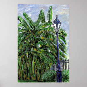 Póster Coluna de Banana na Praça Jackson