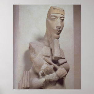 Póster Coluna de Osirid de Akhenaten (1365-1349 BC) do