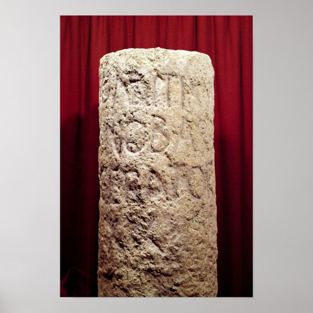 Poster Coluna militar de Domitius Ahenobarbus (Frente)