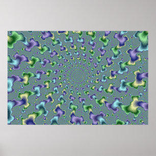 Póster Colunas do pedal - Fractal