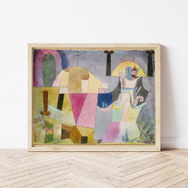 Poster Colunas Negras em uma Paisagem | Paul Klee