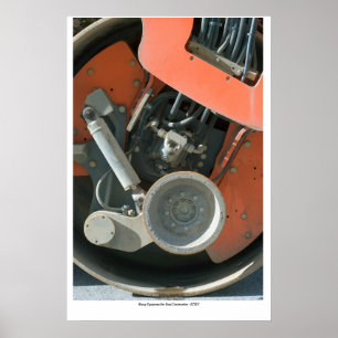 Poster com abstracção da máquina