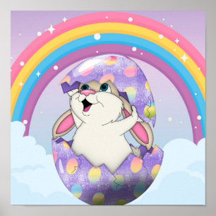 Poster com arco-íris