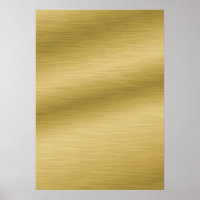 POSTER com Arte de Fundo Dourada e Esmagada