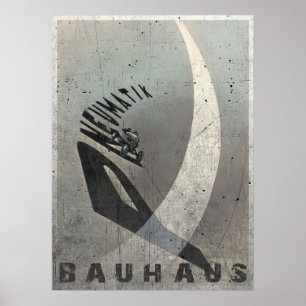 Poster com impressão de László Moholy-Nagy do