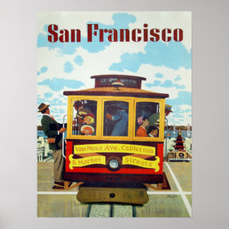 Poster com Impressão Legal de São Francisco