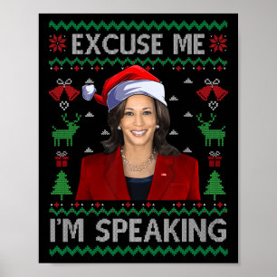 Poster Com licença, estou falando no Natal puro Kamala Ha
