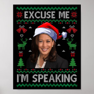 Poster Com licença, estou falando no Natal puro Kamala Ha
