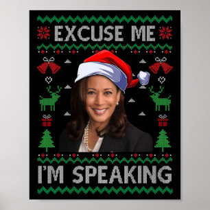 Poster Com licença, estou falando no Natal puro Kamala Ha