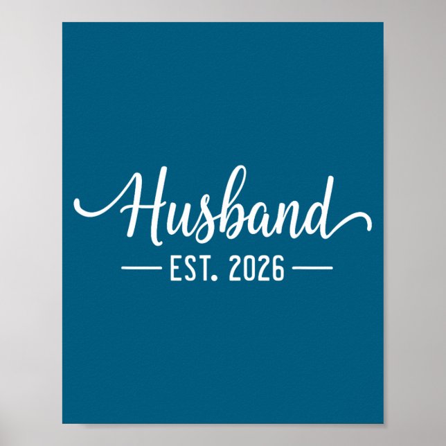 Poster Com Marido Est Mulher Casada Lua de Mel (Frente)