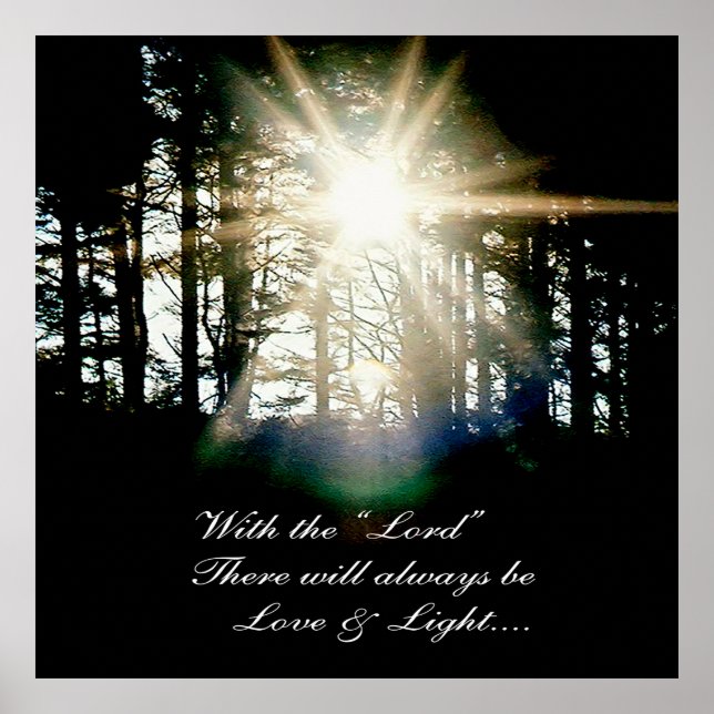 Poster Com o Senhor.... (Frente)