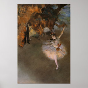 Poster com pintura de Edgar Degas
