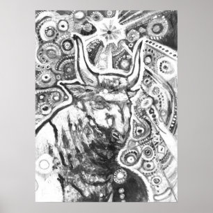 Póster Com tendência para a alta