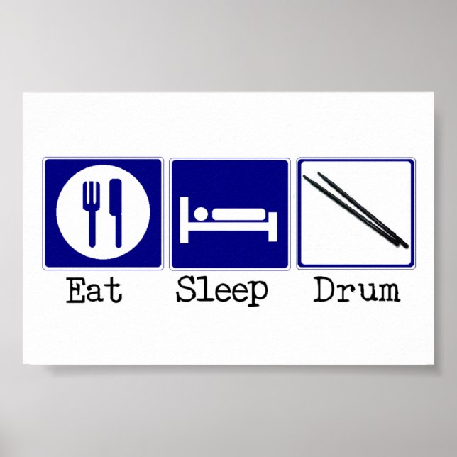 Póster Coma, Dorme, Tambor (Frente)