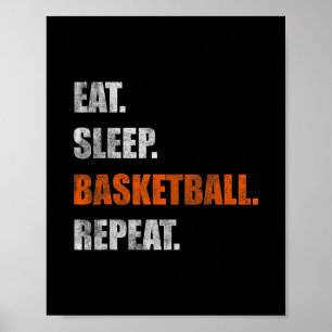 Poster Coma Dormir Esboço Repetir 1