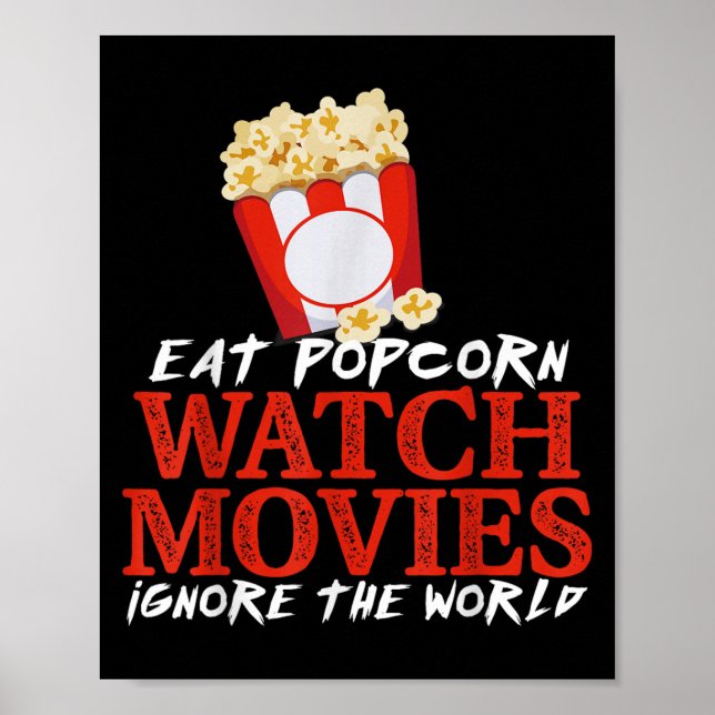 Poster Coma Filmes De Pipoca Ignorando A Quota Engraçada  (Frente)