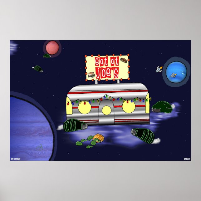 Poster Coma no Joe's (Frente)