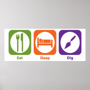 Poster Coma o jeito de dormir