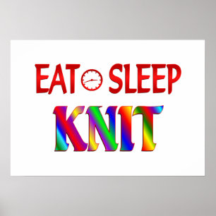 Póster Coma o kit de dormir