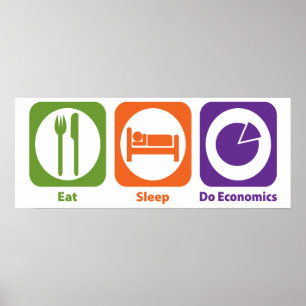 Poster Coma o sono fazem a economia