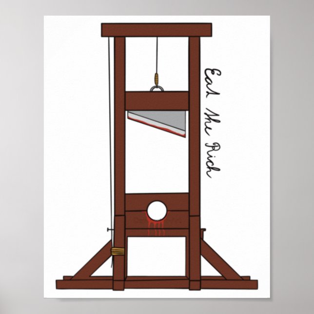 Poster Coma os ricos (Frente)