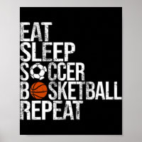 Coma Sleep Soccer Basquete Repete Bola Divertida
