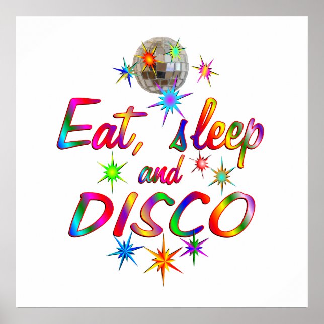 Póster Coma, Sono e Disco (Frente)