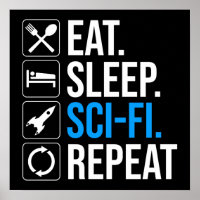 Coma uma repetição Sci-Fi para dormir