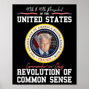 Poster Comandante-Chefe da Idade do Ouro da América
