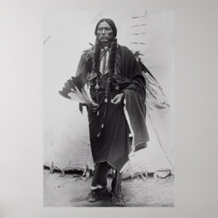 Poster Comandante Guerreiro Quanah Parker c. 1885