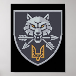 Poster Comando das Forças de Operações Especiais Ucrânia 