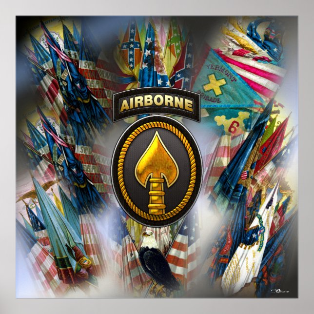 Póster Comando de Operações Especiais dos EUA (Frente)