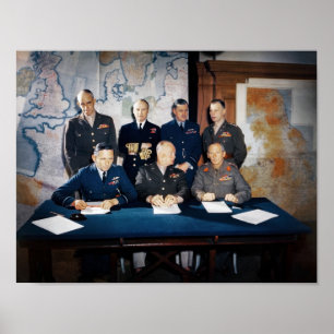 Poster Comando supremo - corpo expedicionário aliado -