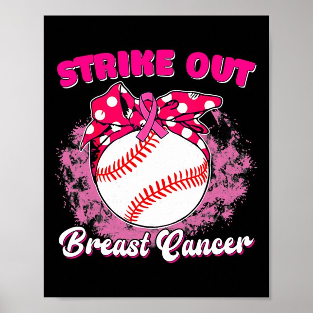 Poster Combate à Consciência do Cancer de Mama (Frente)