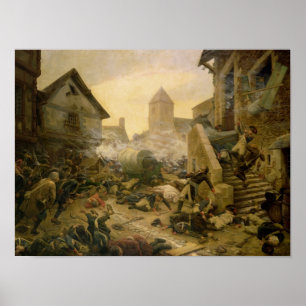 Poster Combate em Cholet ou o suicídio do general