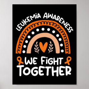 Poster Combate Juntos Leucemia Sensibilização Leucemia 3