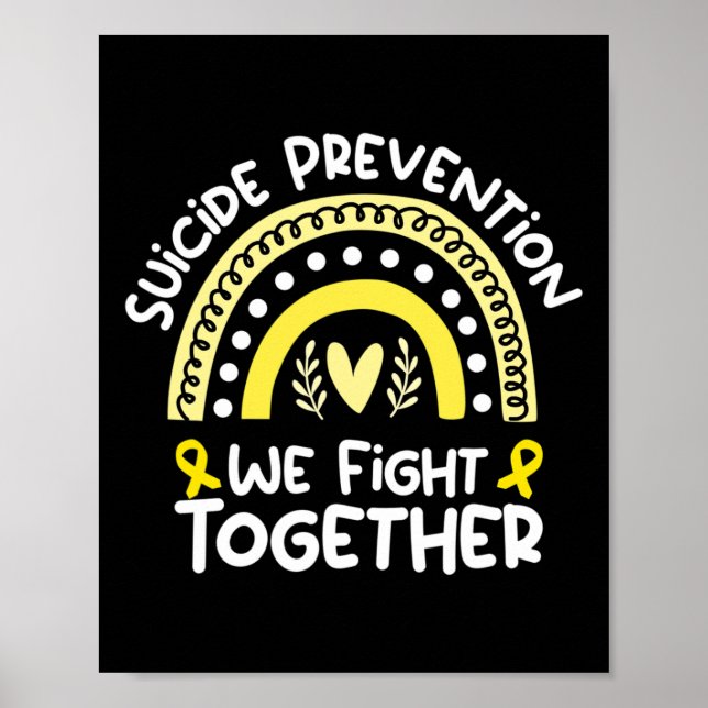 Poster Combatemos Em Conjunto A Consciência Para A Preven (Frente)
